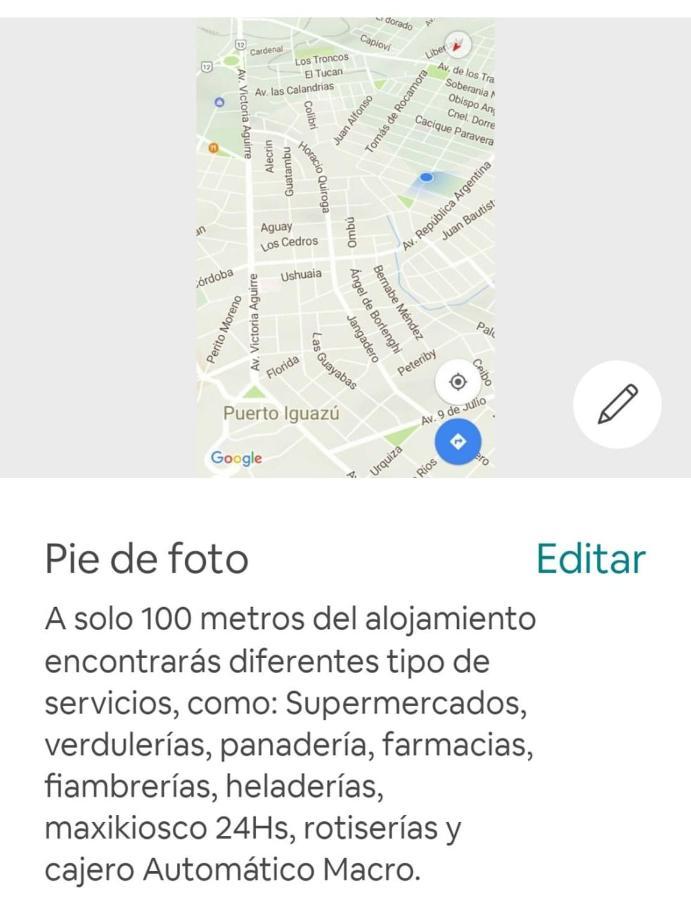 Iguazu Alojamiento "La Casa" Puerto Iguazú Esterno foto